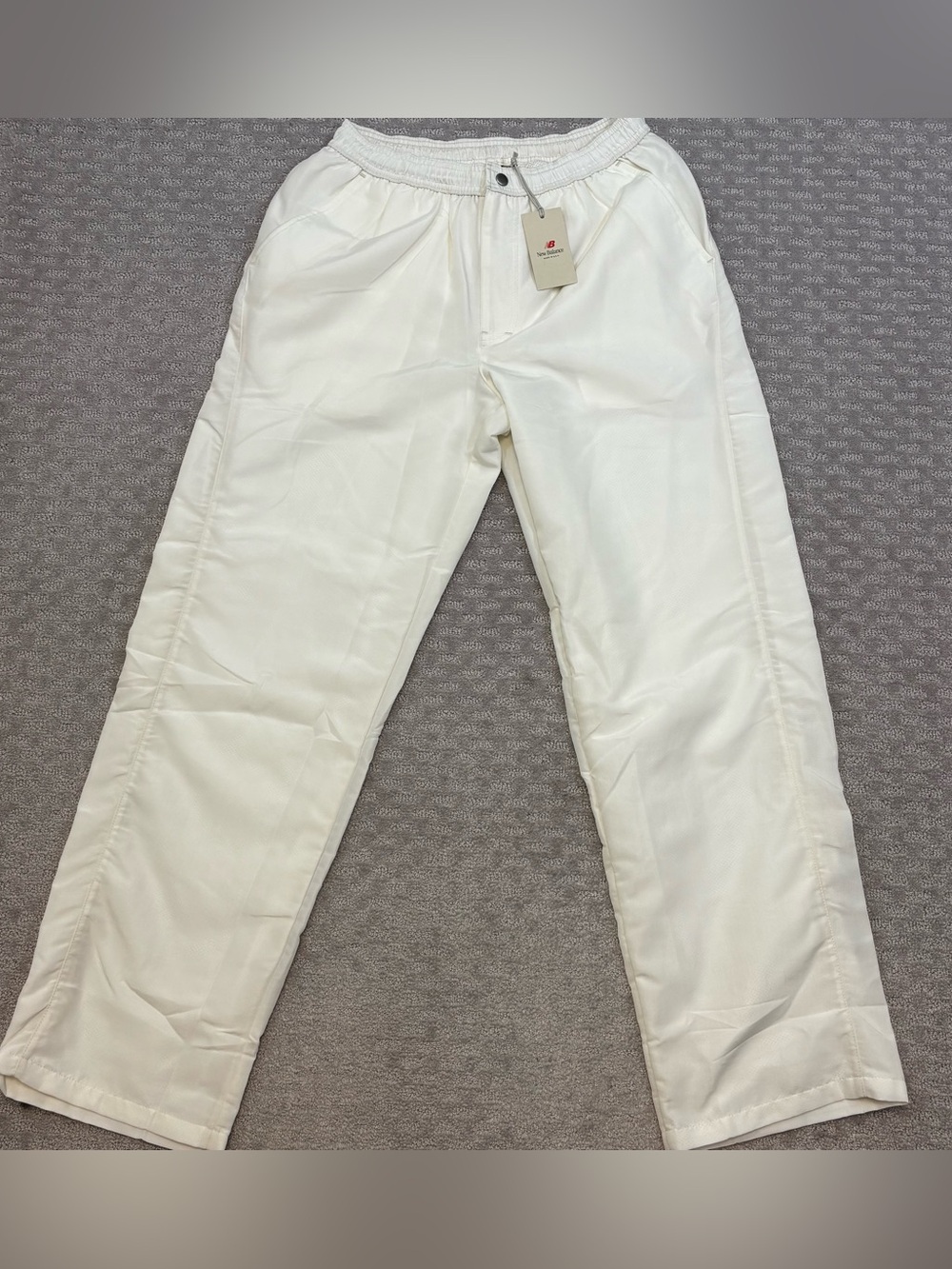 New Balance Men's Size M Made In USA Pants Nylon Sea Salt Polyester Lined